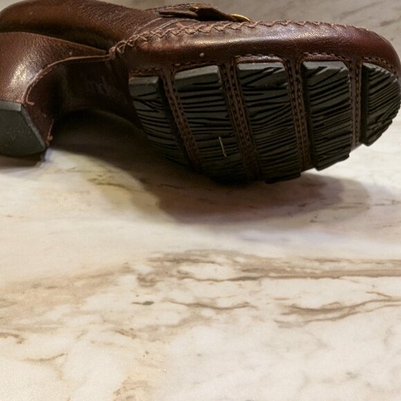 Indigo by Clarks Leather Slip On Rocker Heel - Picture 3 of 7